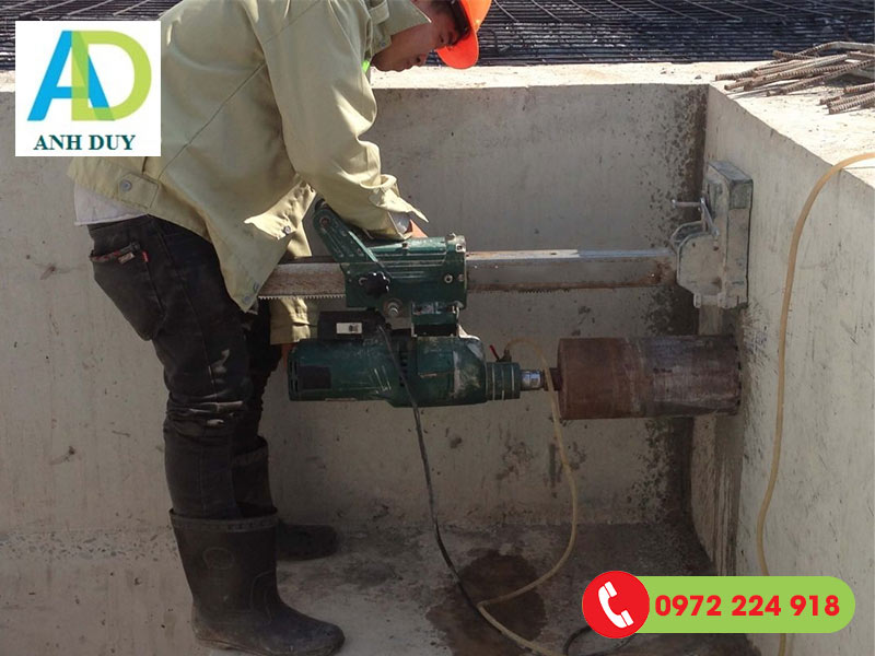 Những lợi ích khi sử dụng khoan rút lõi bê tông