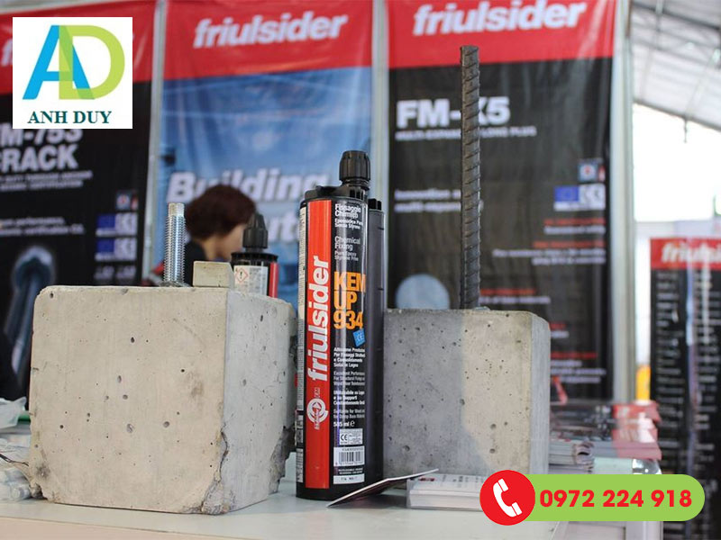 Tại sao nên khoan cấy thép bằng keo Friulsider?